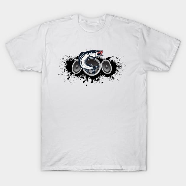 Bass Master T-Shirt by FungibleDesign